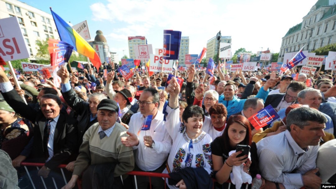 Miting PSD in Iasi