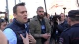 Алексей Навальный на митинге 14 мая 2017 