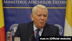 Teodor Meleșcanu, ministrul român de Externe