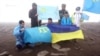 Говерла-Даг: крымские татары водрузили свой флаг на пике Украины (видео)