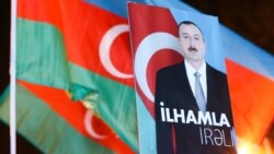 İ.Əliyevin tərəfdarları bayram edir. 11 aprel 2018