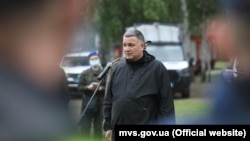 Арсен Аваков во время визита в Харьков 5 июня 2021 года