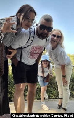 Сям'я Алены і Сяргея Хвасцёнкаў