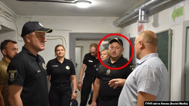 полицейский Тарас Полиенко