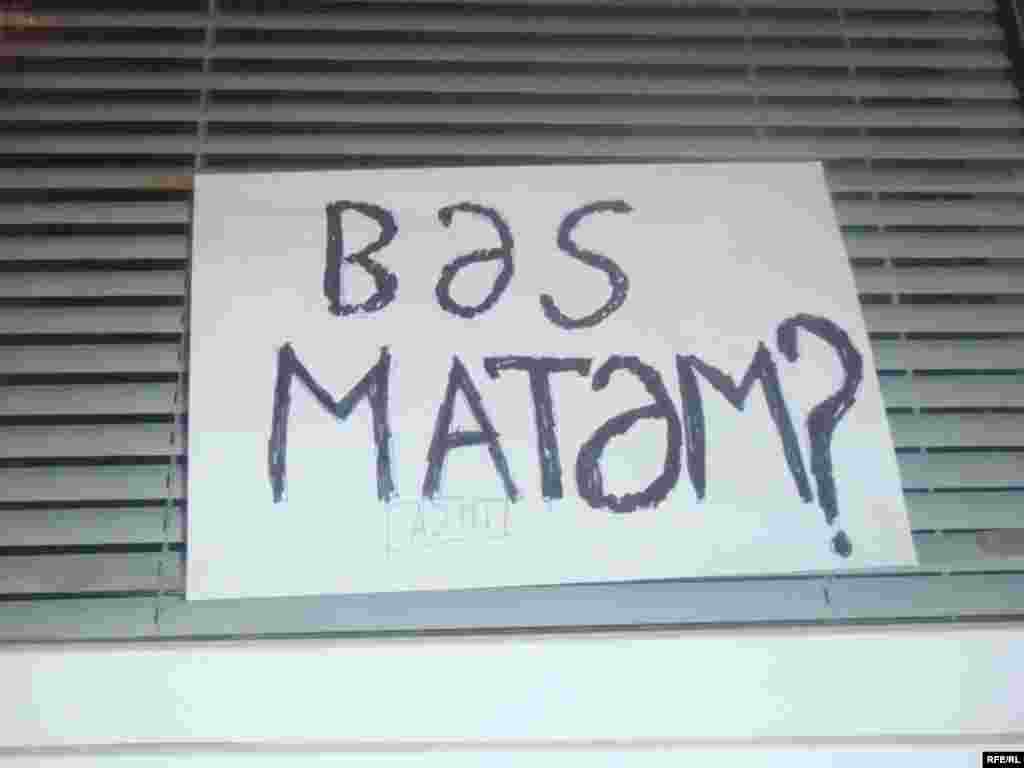 "Gül bayramına yox" #9