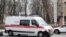 Машына хуткай дапамогі на вуліцах Менску