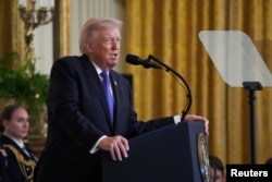 Donald Trump, președintele SUA, la Casa Albă, pe 2 martie 2026.