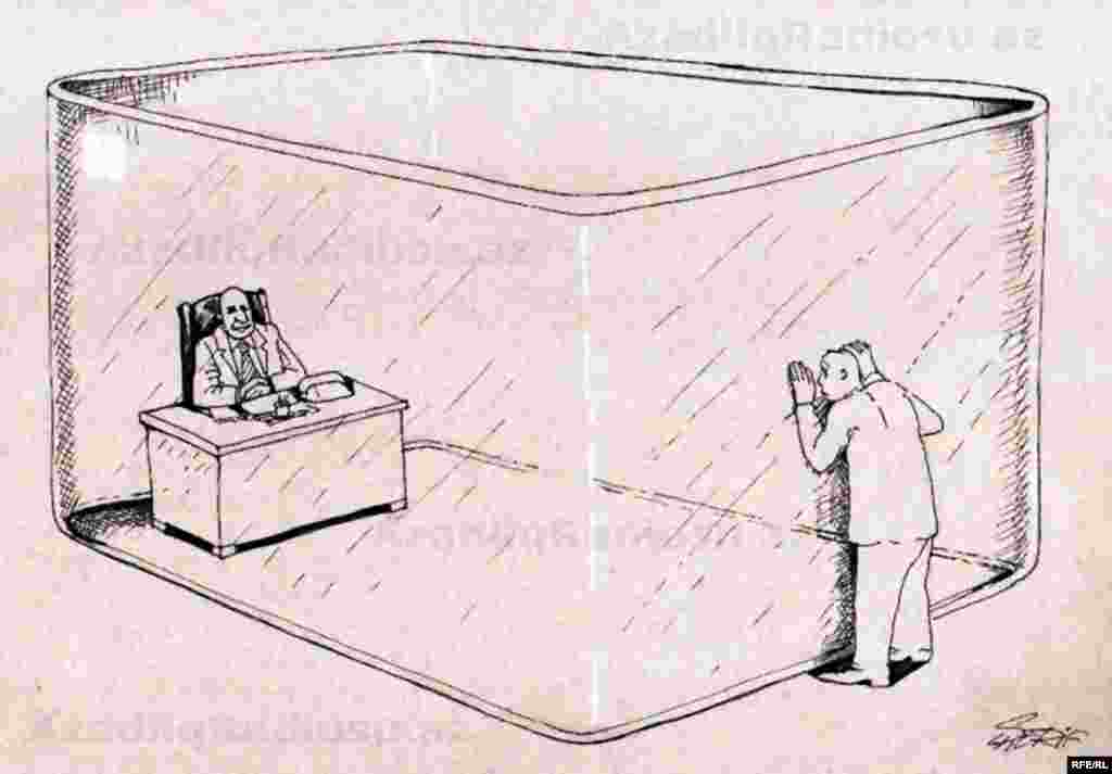 Azərbaycan - Rəşid Şerifin karikaturası.&nbsp;