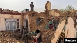 زلزله افغانستا