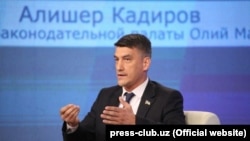 Председатель партии «Миллий тикланиш» Алишер Кадыров.
