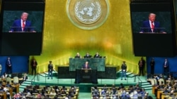 US President Donald Trump addresses the 81st United Nations General Assembly at UN headquarters in New York City, US, September 22, 2026.