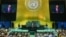 US President Donald Trump addresses the 81st United Nations General Assembly at UN headquarters in New York City, US, September 22, 2026.