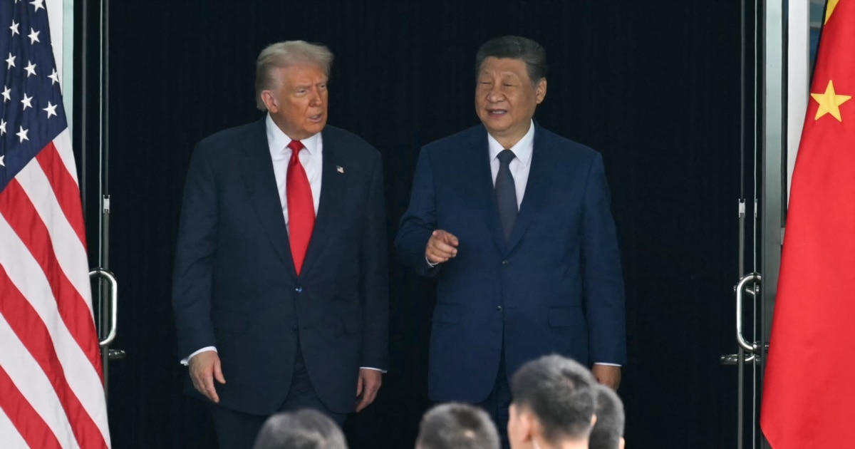 შეერთებული შტატების და ჩინეთის ლიდერებს შეხვედრის შემდეგ განცხადება არ გაუკეთებიათ