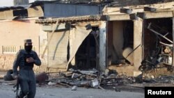 جلال آباد: یو پولیس د بمي چاودنې ځای ته ځان رسوي