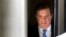 Paul Manafort, former campaign chairman for U.S. President Donald Trump, leaves U.S. District Court in Washington, D.C., in February. 