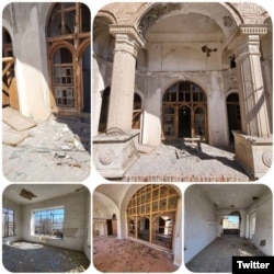 عکسی که از بناهای تاریخی سنندج منتشر شده است