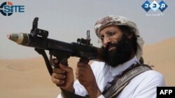 A video grab shows Anwar al-Awlaki, who was killed in a CIA drone strike in September 2011.