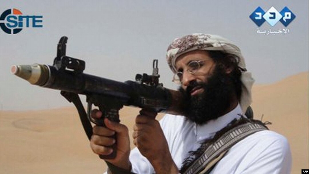 A video grab shows Anwar al-Awlaki, who was killed in a CIA drone strike on September 30, 2011. 