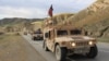 FILE: An Afghan army convoy in Badakhshan province.