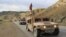 FILE: An Afghan army convoy in Badakhshan province.