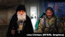 Гавриил Ургебадзе и Александр Габышев. Иллюстративный коллаж