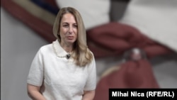 Adina Rosetti, scriitoare și fostă pionieră. Autoarea lucrării „Întâiul meu cuvânt de pionier”.