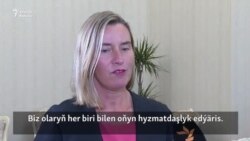 Mogherini: Merkezi Aziýadaky reformalar aňsat bolman biler