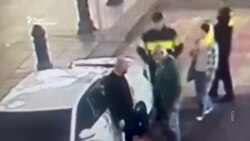 პოეტ ზვიად რატიანის ჩხუბი პოლიციელთან