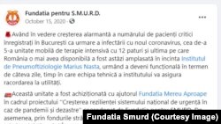 Institutul Marius Nasta a primit o astfel de unitate mobilă ATI în octombrie anul trecut