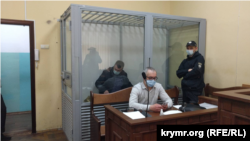 Николай Федорян в Голосеевском районном суде, 25 мая 2021 года