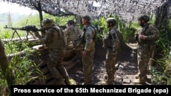 Українські вояки з 65-тої Окремої механізованої бригади. Запорізька область. 20 червня 2026 року