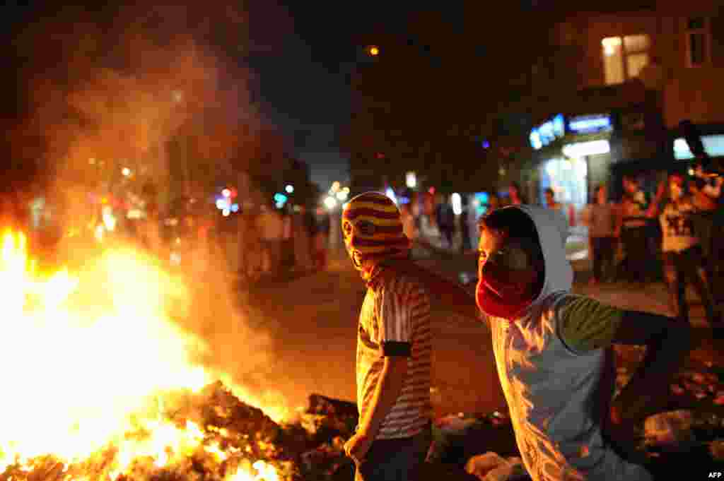 Istanbul, 10. juni 2013. Foto: AFP / Bulent Kilic 