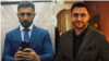 Ushang (left) and Sohrab (right) Gayrat -- sons of a former Afghan diplomat in Moscow -- are linked to a network of shadowy business ventures that may be involved in smuggling weapons to, or espionage for, Iranian intelligence networks. 