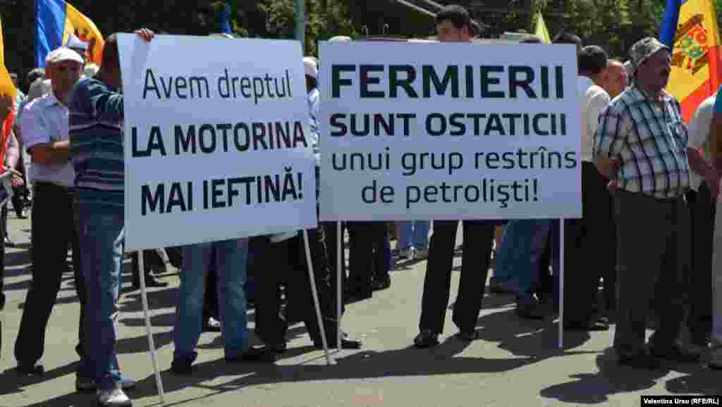 28 mai 2014. Protestul fermierilor în faţa guvernului