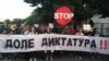 'Protest protiv diktature': 'Hoćemo uživo' ispred RTS-a