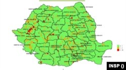 Romania - The map for the school reopening