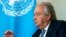 UN Secretary-General Antonio Guterres (file photo)