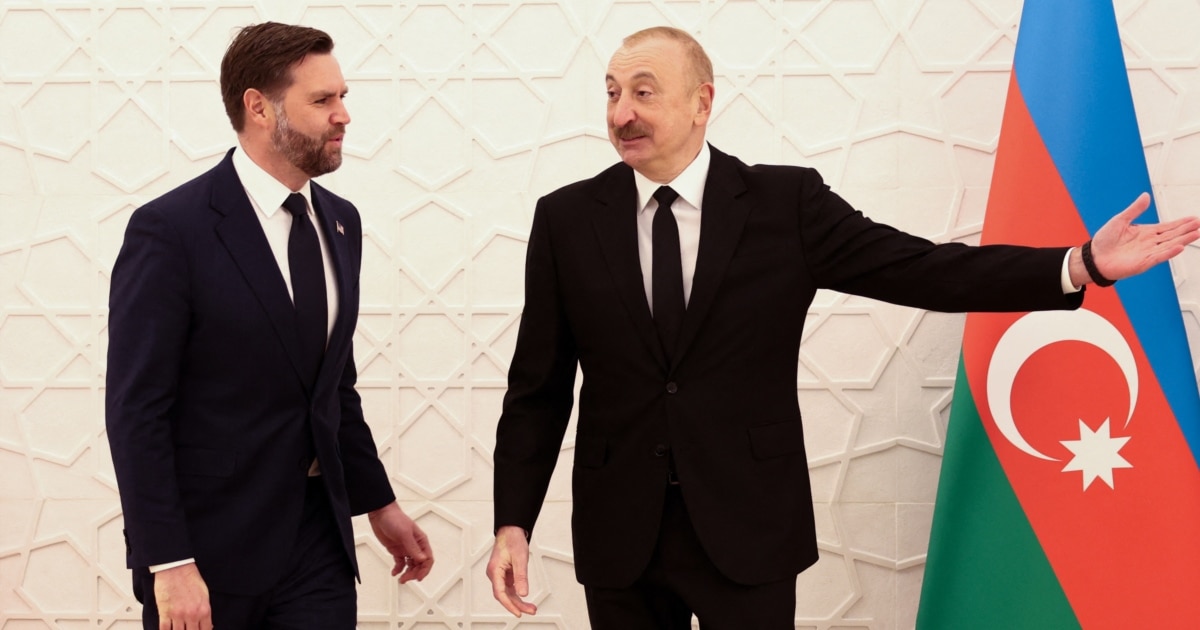 Vance Lands In Azerbaijan As Caucasus Peace Deal Visit Continues