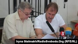 Олександр Попов під час судового засідання у справі щодо розгону Євромайдану, архівне фото 