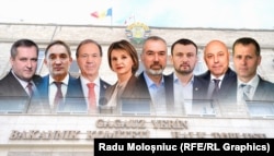 Cei opt candidați la funcția de bașcani al UTA Găgăuzia.