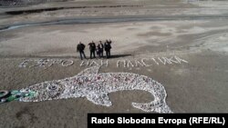 Ленд арт на ликовниот уметник Адем Сулејманоски 