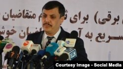 عبدالرزاق وحیدی وزیر مخابرات و تکنالوژی معلوماتی