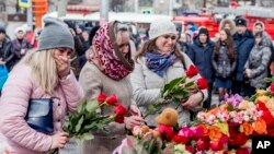 Massive Fire At Siberian Shopping Center Kills 64