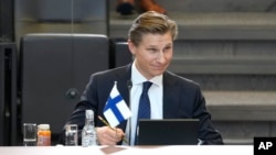 Finnish Defense Minister Antti Hakkanen (file photo) 