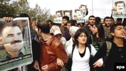 PKK tərəfdarlarının İstanbulda etirazı-2008