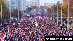 18 жовтня в Мінську відбувся антиурядовий «Партизанський марш»