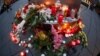 GERMANY - People place candles at central market square in Halle, Germany October 10, 2019, after two people were killed in a shooting