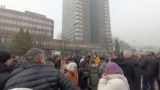 Sarajevo, Bosnia Herzegovina, Protests by businessmen due to the increase in the minimum wage, january 2025