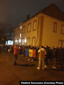 La Kassel, Germania, după închiderea secției de votare