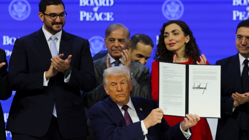 Explainer: Trump Signs 'Board Of Peace' Into Existence